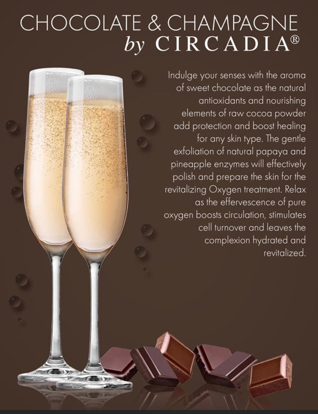 Chocolate and Champagne Facial